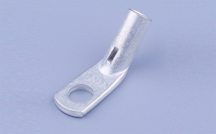 45度折彎圓形裸端子