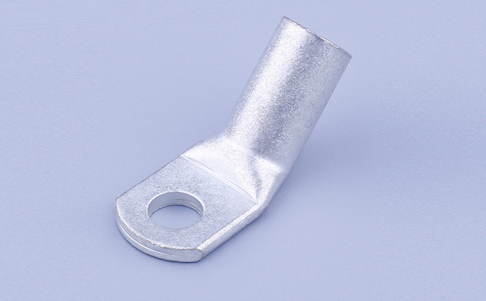 45度折彎圓形裸端子