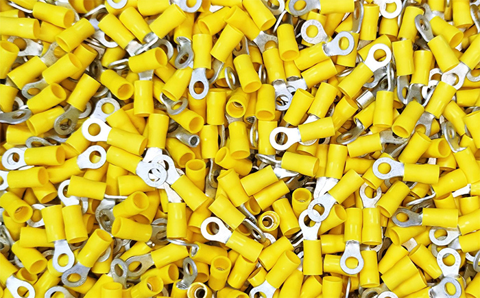 PVC預(yù)絕緣德規(guī)圓形端子