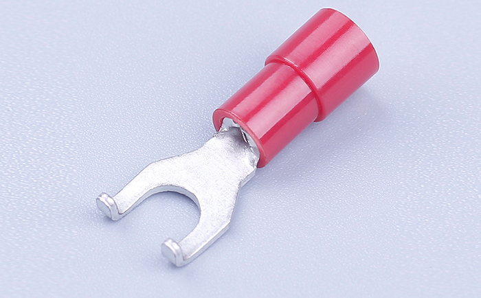 尼龍絕緣叉形端子加銅套