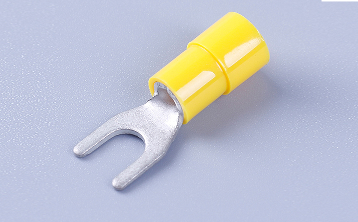 尼龍絕緣叉形端子加銅套